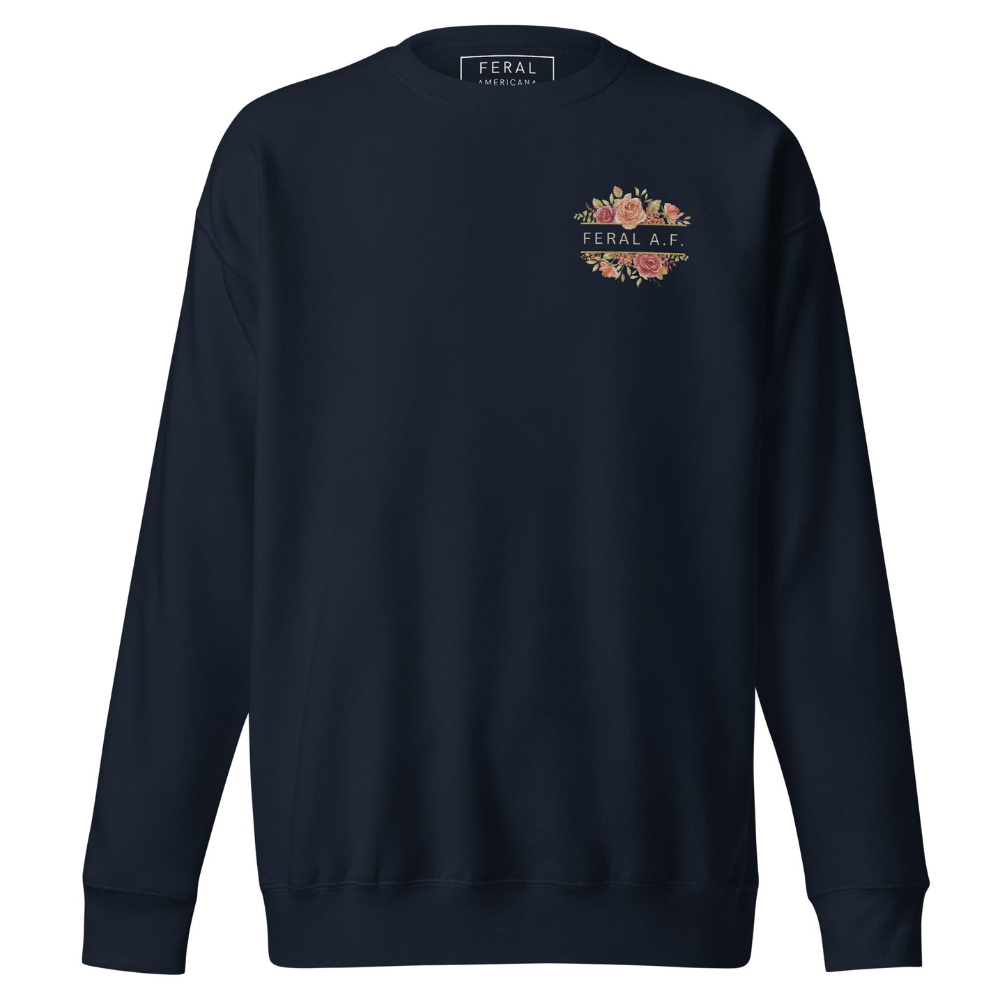 Feral A.F. Embroidered Sweatshirt